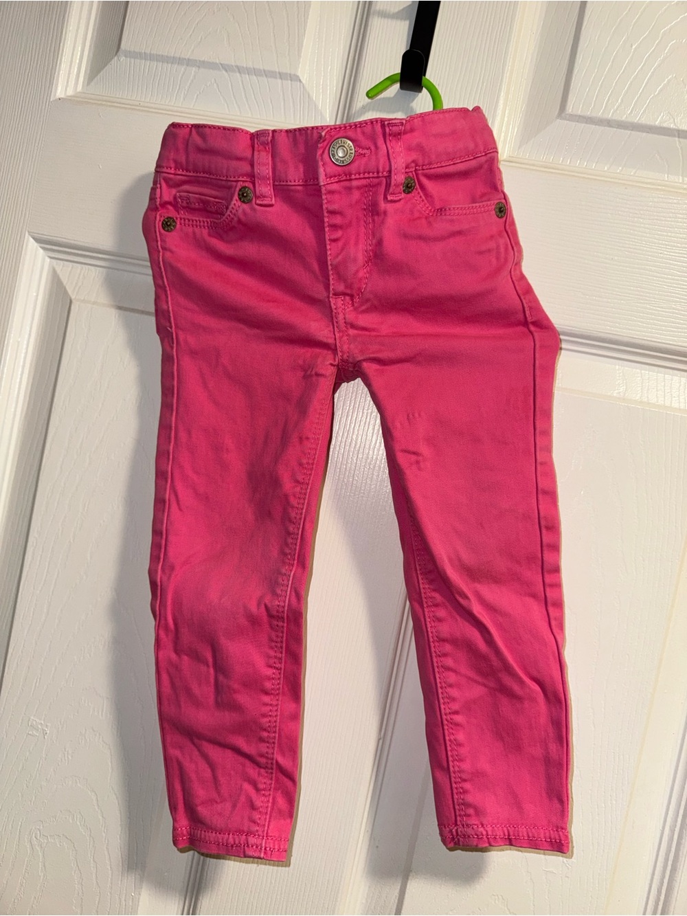 Levi's Girls Bright Pink Skinny Jeans